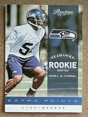 2012 Playoff Prestige - Rookie Bobby Wagner #222 Extra Points Blue /999 (RC)