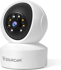 Vstarcam Indoor Security Camera for Home 360° Coverage Color Night Vision 2-Way 