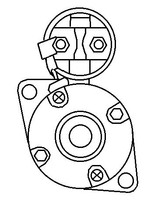 HC-Cargo Anlasser Starter 1 Kw FüR Toyota Yaris 1.33 Vvt-I Auris 1.6 Daihatsu