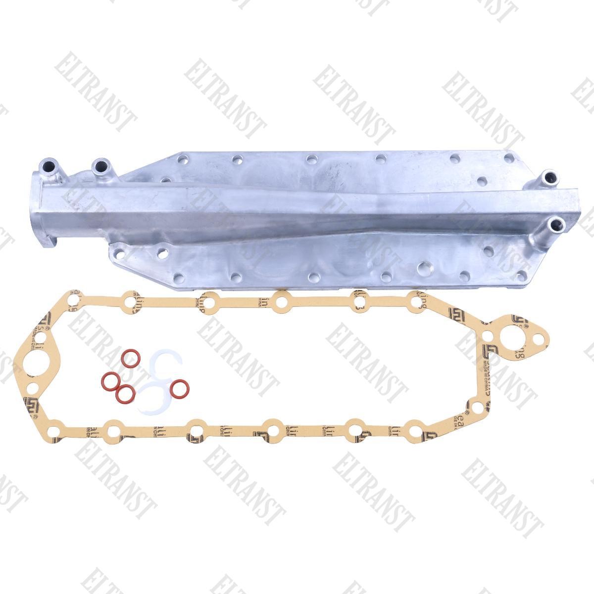 Oil Cooler Cover 6150-61-2123 6150-61-2124 for Komatsu 6D125 PC400