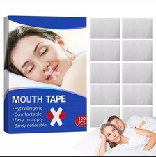 120Pcs Mouth Patch Tape Strip Advanced Gentle for Better Nose Improved Breathing