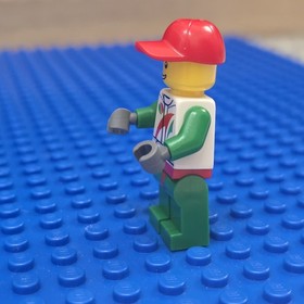 LEGO&reg; Race Car Mechanic Minifig cty0390 City Race Car Driver Octan Racing 60025