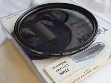 Tiffen 77mm CPL Circular Polarizer Filter in User Condition