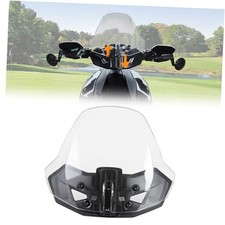Front Windshield for Can-Am Ryker, 3" Adjustable Transparent Wind Deflector