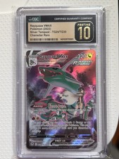 Pokémon Rayquaza VMAX TG20/TG30 Silver Tempest TG Holo CGC Pristine 10 (2022) on eBay