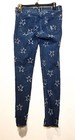 Bebe Star Heart Breaker Skinny Distressed Chewed Hem Jeans Size 28 Women's — photo 2