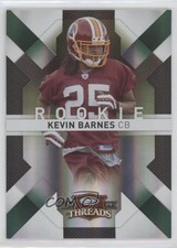 2009 Donruss Threads Rookie Century Proof Green 69/100 Kevin Barnes #162 gh4