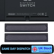 For Nintendo Switch - 2 x Replacement Rear Air Vent Dust Net Filter Mesh Cooler