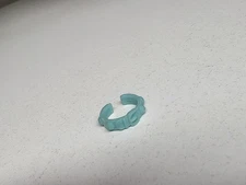 Littlest Pet Shop LPS Pale Blue Green Buckle Replacement Collar Hasbro Authentic