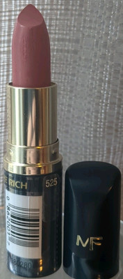 Max Factor Moisture Rich Creme Lipstick ROSEBERRY MERISE #525 .13oz NEW