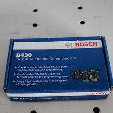 BOSCH B430 / PLUG-IN TELEPHONE COMMUNICATOR MODEL B430 MPN B430