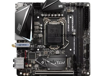MSI MPG Z390I GAMING EDGE AC LGA 1151 Intel Z390 HDMI Mini ITX Intel Motherboard