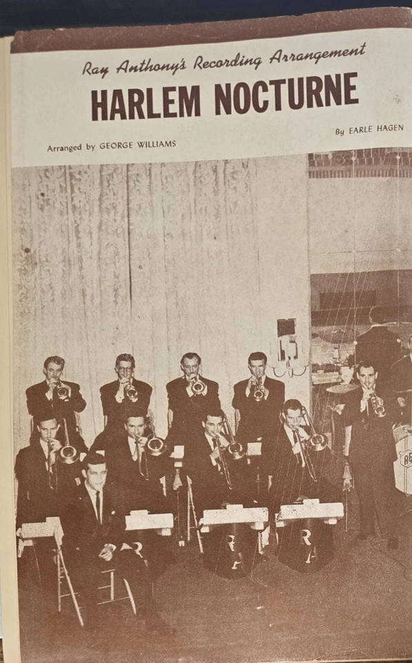 Earle Hagen Harlem Nocturne '53/Anthony/Williams arr.-12 instruments sheet music - Image 3 of 3