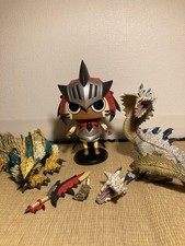 Monster Hunter 3 Figure Set - Zinogre, Lagiacrus Subspecies, Felyne