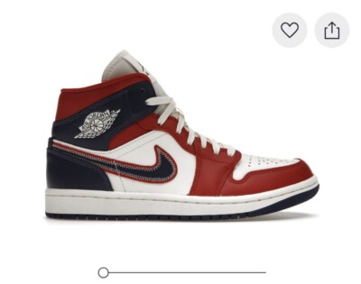 Nike Air Jordan 1 Mid 2022 - Women US7