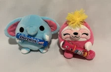 Zuru Snackles Lot of 2 5" Mini Brands Stuffed Plush Assorted Series