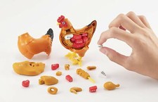 MEGAHOUSE Yakitori Grilled Chicken Bird Puzzle 3D puzzle Roast Chicken Japan