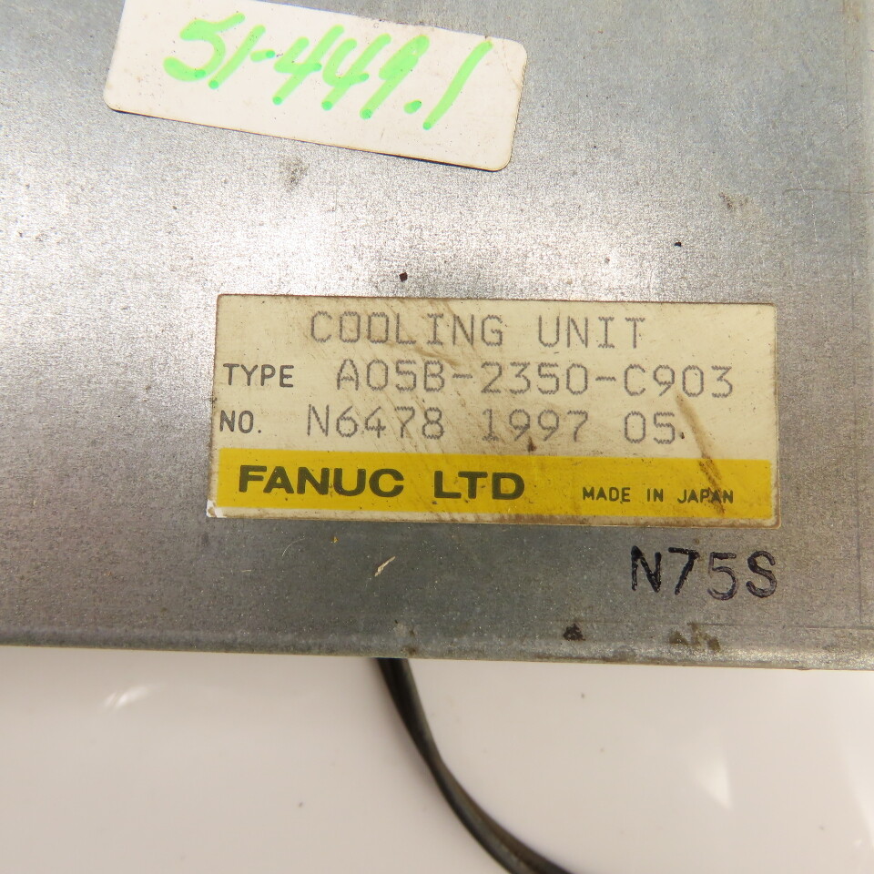 Fanuc A05B-2350-C903 Cooling unit Heat Exchanger