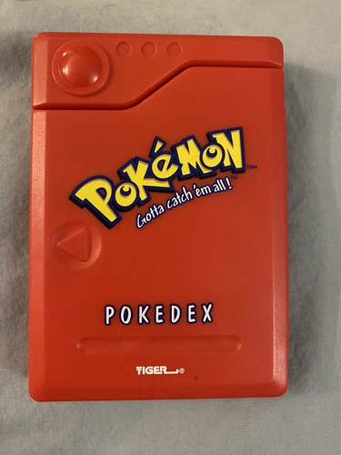 Vintage Pokemon Pokedex 1998 Tiger Electronics Toy Tested
