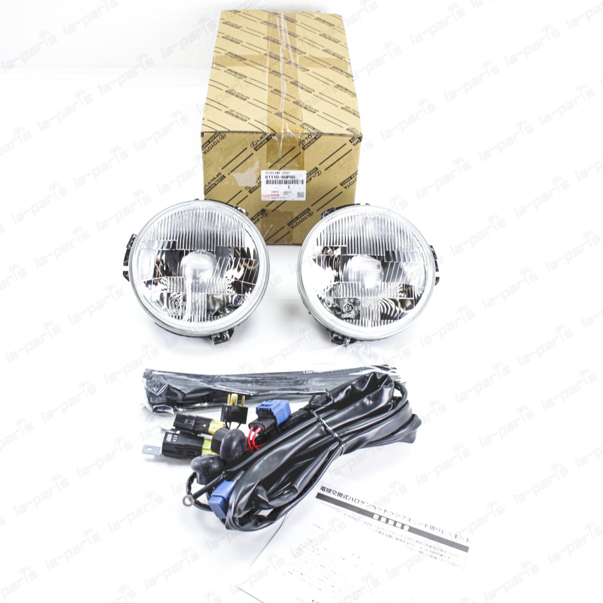 New Genuine Toyota Land Cruiser FZJ70 BJ70 FZJ75 FZJ79 Headlamps