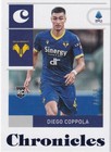 Panini Chronicles 2022-23 Serie A Playoff No. 10 Diego Coppola Rookie Blue 74/99
