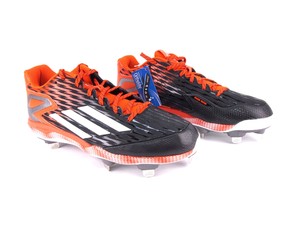 orange adidas baseball cleats