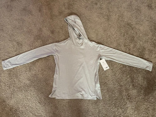 New ATHLETA UPTEMPO ll Hoodie Sweatshirt - Size XS - Gray - New w/tags