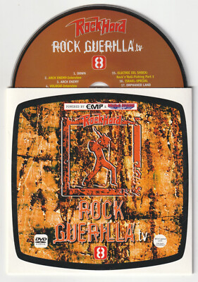   ROCK HARD ROCK GUERILLA TV #8 METAL-MAGAZIN DVD-BEILAGE TOP