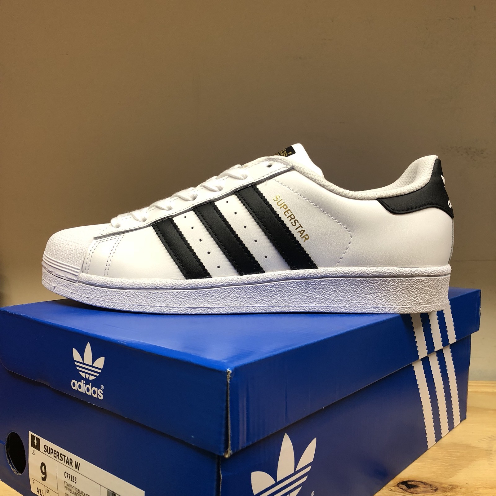 WOMENS ADIDAS ORIGINALS SUPERSTAR BK/WH C77153, Sz 5-10, 100% AUTHENTIC!! WOMENS ADIDAS ORIGINALS SUPERSTAR BK/WH C77153, Sz 5-10, 100% AUTHENTIC!!