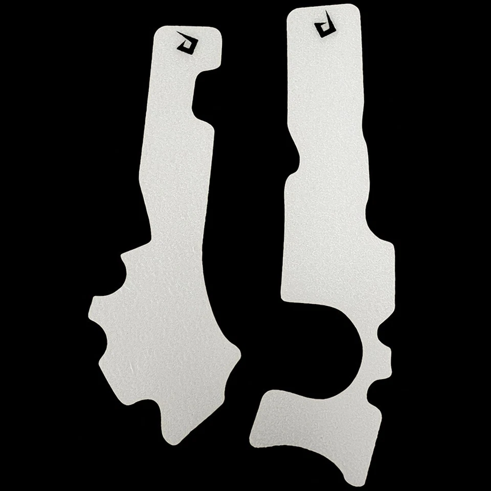 Protectores de cuadro blancos Honda CR80 1996-2002 agarre cinta protectores CR 80 CR80R CR80RB Foto 3 de 4