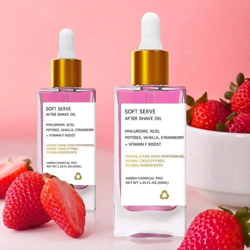 Truly Beauty Strawberry Vanilla After Shave Oil for Smooth Skin Post Shave - Picture 7 of 10