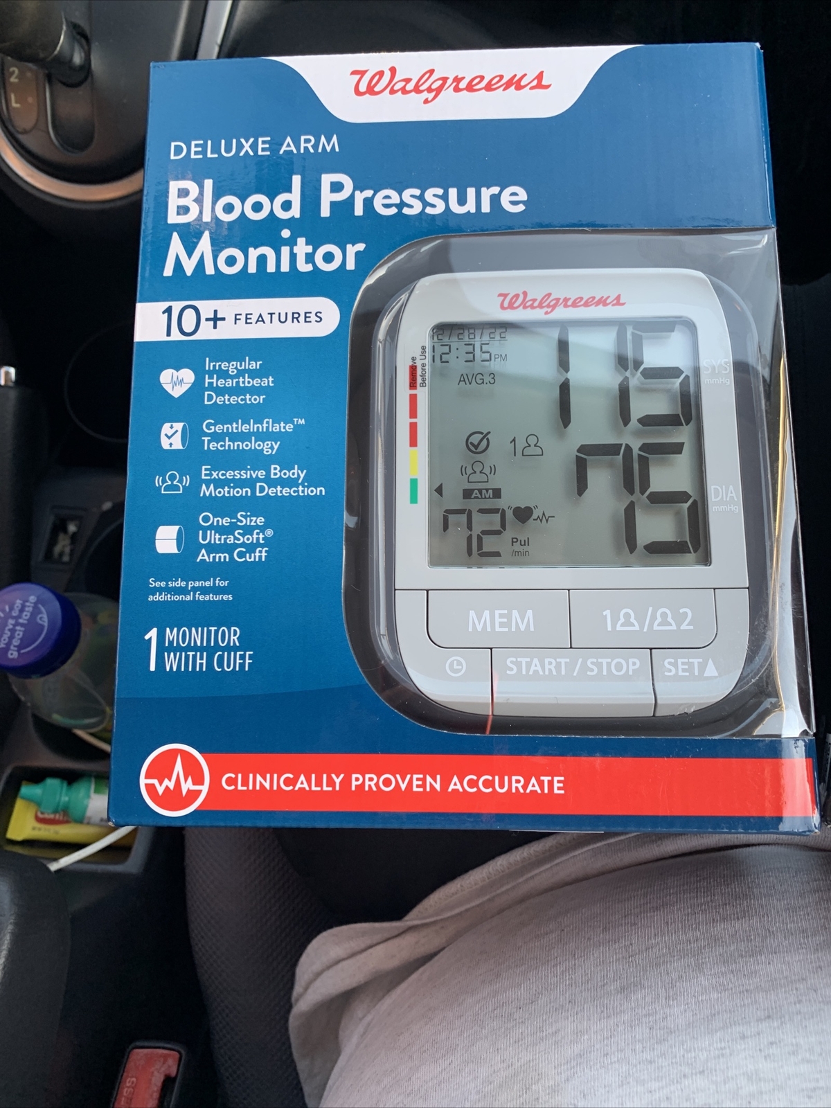 Walgreens Auto Arm Blood Pressure Monitor 5 + Features 6981 eBay