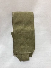 Eagle Allied Industries MLCS Khaki MJK Smoke Grenade Pouch White Hook and Loop