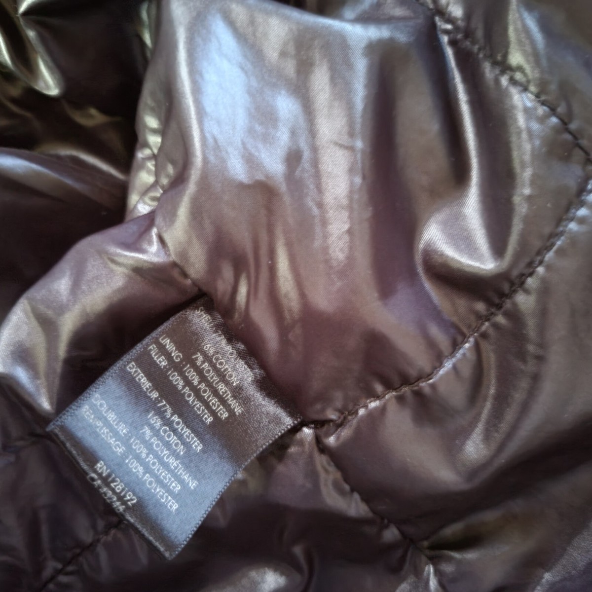 TUMI Jacket Coat Windbreaker Lined XXL Water Repel Hide Hoodie