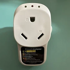 New RV Surge Protector 30 Amp Adapter Circuit Analyzer with LED Indicator Light