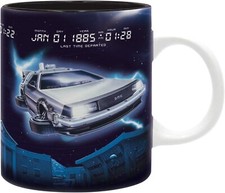 OFFICIAL BACK TO THE FUTURE DELOREAN COFFEE COFFEE MUG TEA CUP NEW 