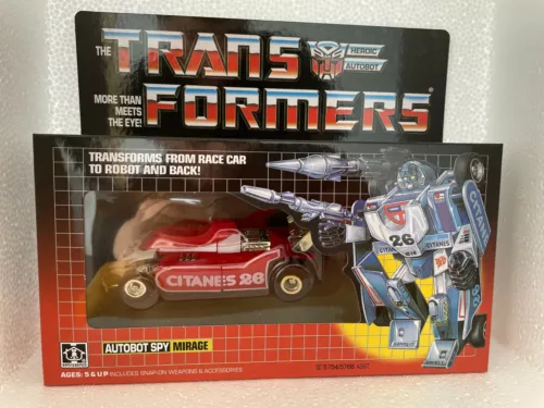 TRANSFORMERS G1 Reissue Red gold Mirage brand new Free Shipping
