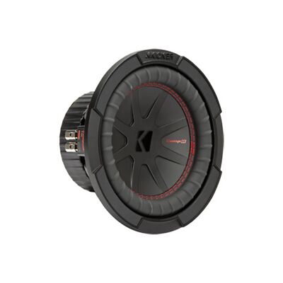 Kicker CompR Series 8'' Dual 4 Ohm Voice Coil Car Subwoofer 600W Peak 48CWR84