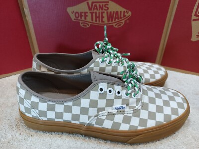 Vans Authentic Moon Rock/Gum Checkerboard  - VN0009PVY6Z