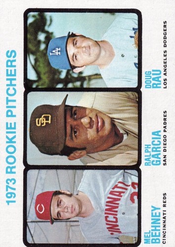 1973 Topps #602 Rookie Pitchers