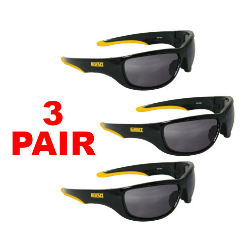 DEWALT DPG942D Dominator Smoke Lens Safety Glasses (3 PAIR) eBay