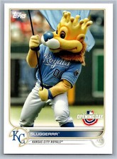 2022 Topps Opening Day Mascots #M-10 - Sluggerrr - Kansas City Royals
