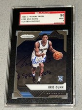 2016-17 Panini Prizm Kris Dunn Signed RC #266 