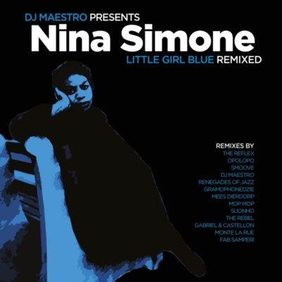 NINA/DJ MAESTRO SIMONE - LITTLE GIRL BLUE REMIXED  2 VINYL LP NEU