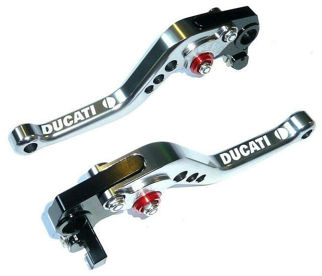 DUCATI 620 MONSTER 20032006 SHORT GREY BRAKE AND CLUTCH LEVER ROAD
