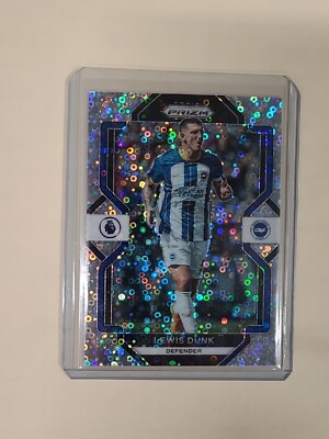 2022-23 panini prizm choice premier league soccer LEWIS DUNK SILVER DISCO PRIZM 