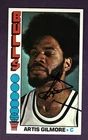1976 Topps ~ ARTIS GILMORE ~ Autograph !! In Person AUTO !!