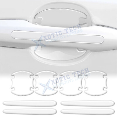 3D Clear Scratch-Resistant Car Door Handle Bowl Decoration Stickers Universal