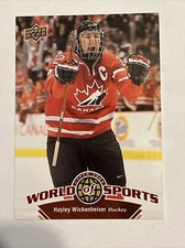 2010 Upper Deck World of Sports Hayley Wickenheiser #240 HOF Canada Hockey