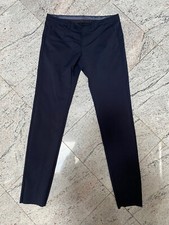 Patrizia Pepe Dark Navy Blue Cotton Men's Dress Pants Stretch Slim Size 48